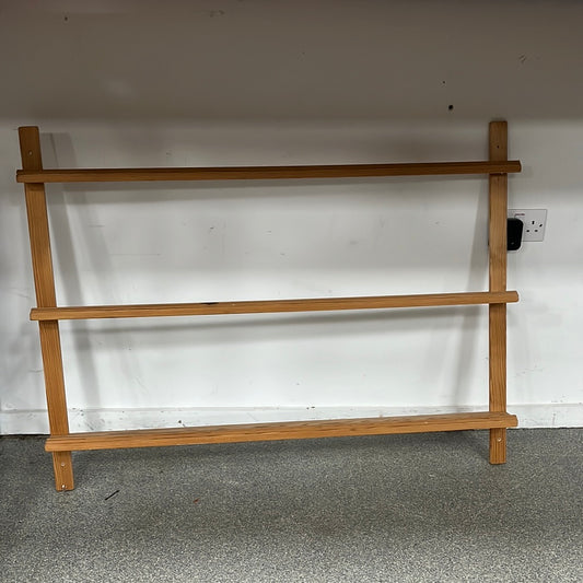 Wooden shelving unit (ONLINE SALES ROOM)(1309010)