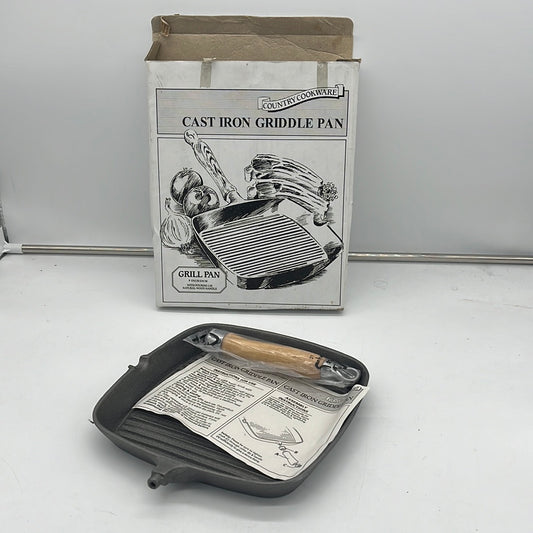 Cast Iron Griddle Pan Country Cookware (A2)
