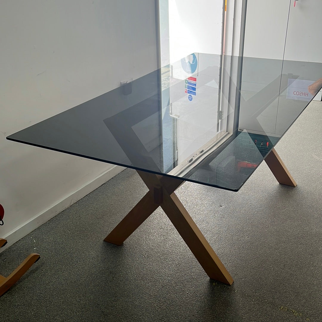 Large Glass Dining Table (0160803)