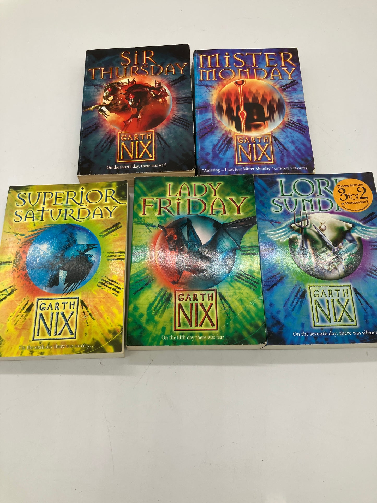 Books (Lot U) Garth Nix Selection