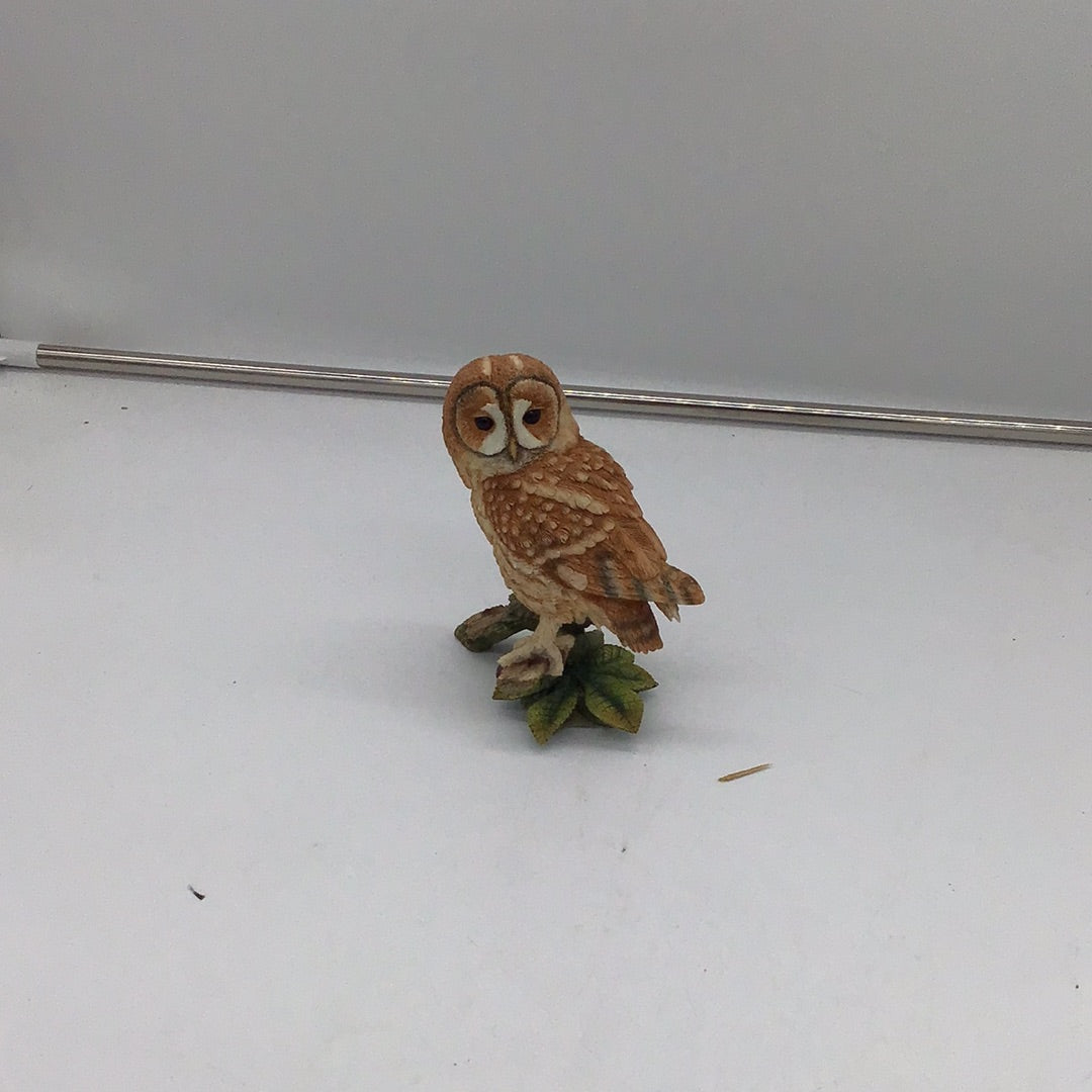 Owl on branch ornament (U)
