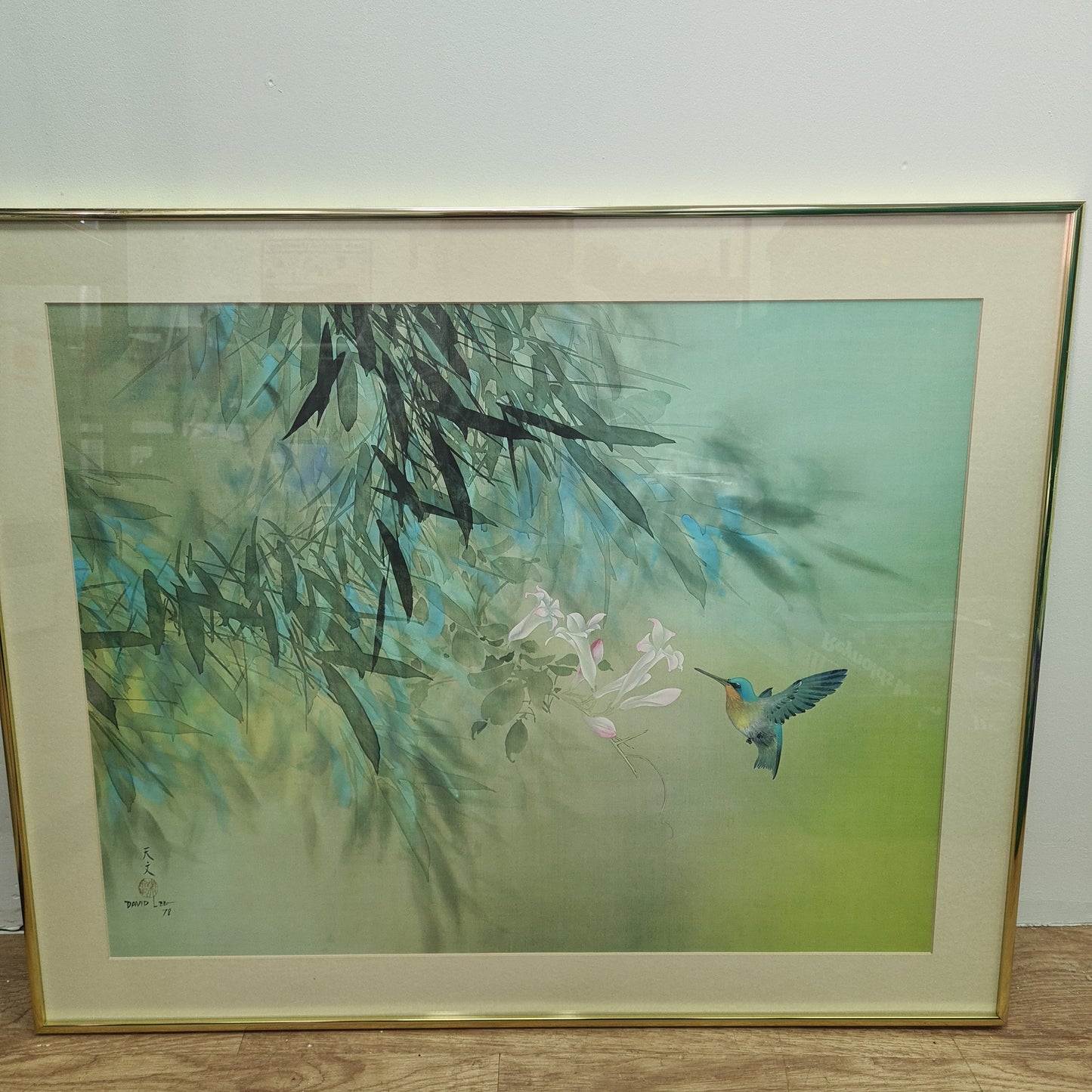 Hunming Bird print 82cm x 67cm (Picture 18)