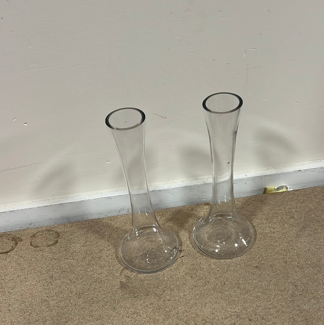 Glass vase (W)